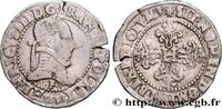 FRANKREICH Franc au col plat HENRY III Angers 1583 (32,5mm, 13,93g, 1h) -