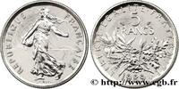 FRANKREICH 5 francs Semeuse, nickel FUNFTE FRANZOSISCHE REPUBLIK Pessac 1989 (29mm, 10g, 6h) -