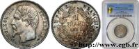 FRANKREICH 1 franc Napoléon III, tête nue ZWEITES KAISERREICH Paris 1860 (23mm, 5,01g, 6h) -