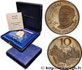 FRANKREICH Piéfort Cu-Ni de 10 francs Stendhal PIÉFORTS Pessac 1983 (26mm, g, 6h) -