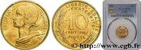 FRANKREICH 10 centimes Marianne FUNFTE FRANZOSISCHE REPUBLIK Paris 1963 (20mm, 3g, 6h) -