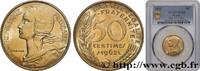 FRANKREICH 50 centimes Marianne, col à trois plis FUNFTE FRANZOSISCHE REPUBLIK Paris 1962 (25mm, 7g, 6h) -