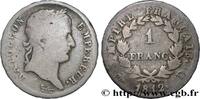 FRANKREICH 1 franc Napoléon Ier tête laurée, Empire français GESCHICHTE FRANKREICHS Lyon 1812 (23mm, 4,63g, 6h) -