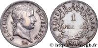 FRANKREICH 1 franc Napoléon Ier tête laurée, Empire français GESCHICHTE FRANKREICHS Toulouse 1814 (23mm, 4,98g, 6h) -