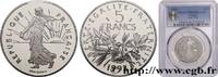 FRANKREICH 5 francs Semeuse, nickel, Belle Épreuve FUNFTE FRANZOSISCHE REPUBLIK Pessac 1993 (29mm, 10g, 6h) -