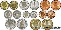 INSEL MAN Lot de 8 monnaies 1, 2, 5, 10, 20 & 50 Pence, 1 & INSEL MAN 2009 (38,60mm, 28,47g, 12h) -