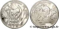DEMOKRATISCHE REPUBLIK KONGO 10 Franc(s) Proof Espèces en danger : lions DEMOKRATISCHE REPUBLIK KONGO 2007 (39mm, g, 12h) -