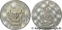 DEMOKRATISCHE REPUBLIK KONGO 10 Francs Proof Guerriers du Monde : chevalier tem DEMOKRATISCHE REPUBLIK KONGO 2010 (38mm, g, 12h) -