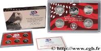 VEREINIGTE STAATEN VON AMERIKA 50 STATE QUARTERS - SILVER PROOF SET - 5 monnaies VEREINIGTE STAATEN VON AMERIKA S- San Francisco 2006 (mm, g, h) -