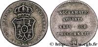 ESPAGNE - ROYAUME D'ESPAGNE - ISABELLE II Médaille d’acclamation au module de 1/2 Real ESPAGNE - ROYAUME D'ESPAGNE - ISABELLE II Madrid 1833 (14mm, 1,47g, 12h) -