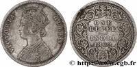 BRITISCH-INDIEN 1 Roupie Victoria BRITISCH-INDIEN Calcutta 1862 (30,72mm, 11,47g, 12h) -