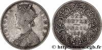 BRITISCH-INDIEN 1 Roupie Victoria BRITISCH-INDIEN Calcutta 1862 (30,72mm, 11,56g, 12h) -