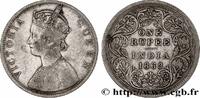 BRITISCH-INDIEN 1 Roupie Victoria BRITISCH-INDIEN Calcutta 1862 (30,72mm, 11,54g, 12h) -