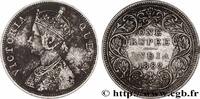BRITISCH-INDIEN 1 Roupie Victoria BRITISCH-INDIEN Calcutta 1862 (30,72mm, 11,55g, 12h) -