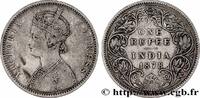 BRITISCH-INDIEN 1 Roupie Victoria BRITISCH-INDIEN Bombay 1878 (30,5mm, 11,55g, 12h) -