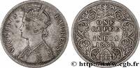 BRITISCH-INDIEN 1 Roupie Victoria BRITISCH-INDIEN Calcutta 1885 (30,5mm, 11,46g, 12h) -
