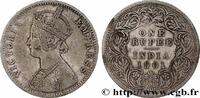 BRITISCH-INDIEN 1 Roupie Victoria BRITISCH-INDIEN Calcutta 1901 (30,5mm, 11,49g, 12h) -