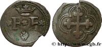 HERZOGTUM SAVOYEN - EMMANUEL PHILIBERT Quart de sol, 1er type (quarto di soldo, I tipo) HERZOGTUM SAVOYEN - EMMANUEL PHILIBERT Aoste s.d. (16mm, 0,77g, h) -