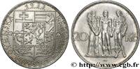 TSCHECHOSLOWAKEI 20 Korun Industrie, Agriculture et Commerce TSCHECHOSLOWAKEI 1933 (34mm, 12,01g, 12h) -