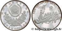 SÜKOREA 5000 Won Proof XXIV olympiade Séoul 1988 tir à la SÜKOREA 1986 (32mm, 16,81g, 12h) -