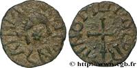 FRANKREICH Triens fourré, monétaire PATORNIVS AMBACIA VICVS - AMBOISE (Loir-et-Cher) Amboise (37) (VIIe siècle) (13,5mm, 0,77g, 10h) -