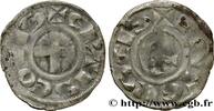 FRANKREICH Denier NIVERNAIS - COMTÉ DE NEVERS - HERVÉ DE DONZY Nevers n.d. (19mm, 0,96g, 9h) -