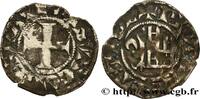 FRANKREICH Denier LANGUEDOC - COMTE DE TOULOUSE - ALPHONSE DE POITIERS Montreuil-Bonnin n.d. (18,5mm, 0,72g, 11h) -