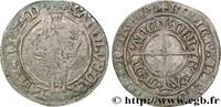 FRANKREICH Petit gros au chevalier LORRAINE - DUCHÉ DE LORRAINE - CHARLES II Nancy n.d. (24mm, 2,06g, 11h) -