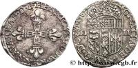 FRANKREICH Quart d'écu NAVARRE-BEARN - HENRY III Pau 1587 (26mm, 7,76g, 8h) -