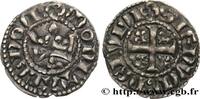 FRANKREICH Denier ou mansois ou coronat MAINE - COMTÉ DU MAINE - CHARLES DE VALOIS Le Mans n.d. (19mm, 1,12g, 12h) -