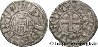 FRANKREICH Denier ORLÉANAIS - ÉVÊCHÉ D'ORLÉANS ET AU NOM D'HUGUES DE FRANCE Orléans n.d. (20mm, 1,31g, 3h) -