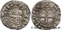 FRANKREICH Denier ORLÉANAIS - ÉVÊCHÉ D'ORLÉANS ET AU NOM D'HUGUES DE FRANCE Orléans n.d. (20mm, 1,31g, 3h) -