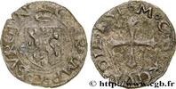 FRANKREICH Liard FRANCHE-COMTÉ - COMTÉ DE BOURGOGNE - CHARLES V DIT CHARLES QUINT Dole 1551 (15,5mm, 0,57g, 4h) -