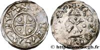 FRANKREICH Denier, type au fronton NORMANDIE - DUCHÉ DE NORMANDIE - RICHARD Ier Rouen n.d. (20mm, 1,04g, 2h) -