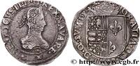 FRANKREICH Franc NAVARRE-BEARN - HENRY III Saint-Palais 1583 (34mm, 13,86g, 11h) -