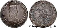 FRANKREICH Franc KINGDOM OF NAVARRE - HENRY III 1580 (35mm, 13,86g, 3h) -