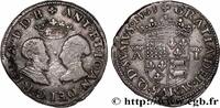 FRANKREICH Teston NAVARRE-BÉARN - ROYAUME DE NAVARRE ET SEIGNEURIE DE BÉARN - ANTOINE DE BOURBON ET JEANNE D'ALBRET 1563 (30mm, 9,24g, 10h) -