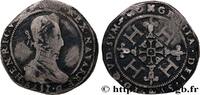 FRANKREICH Demi-franc KINGDOM OF NAVARRE - HENRY III Morlaàs 1578 (26,5mm, 6,70g, 12h) -