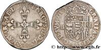 FRANKREICH Quart d'écu NAVARRE-BEARN - HENRY III Pau 1586 (29,5mm, 9,50g, 12h) -