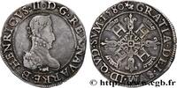 FRANKREICH Franc KINGDOM OF NAVARRE - HENRY III 1580 (35mm, 13,97g, 4h) -