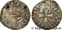 FRANKREICH Denier CHAMPAGNE - ÉVÊCHÉ DE MEAUX - BOUCHARD Meaux n.d. (19,5mm, 1,07g, 3h) -