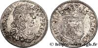 FRANKREICH Douzième d'écu PRINCIPAUTY OF ORANGE - GUILLAUME-HENRY OF NASSAU Orange 1661 (20,5mm, 2,18g, 6h) -