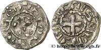 FRANKREICH Obole immobilisée au nom de Louis IV NIVERNAIS - COMTÉ DE NEVERS - MONNAYAGE IMMOBILISÉ AU NOM DE LOUIS IV D'OUTREMER Nevers n.d. (15mm, 0,58g, h) -
