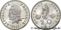 NEUE HEBRIDEN (VANUATU ab 1980) Essai de 20 Francs NEUE HEBRIDEN (VANUATU ab 1980) Paris 1967 (28,5mm, 10g, 6h) -