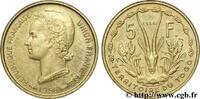 TOGO - FRANZÖSISCHE UNION Essai de 5 Francs TOGO - FRANZÖSISCHE UNION Paris 1956 (20mm, g, 6h) -