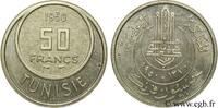 TUNESIEN - Französische Protektorate Essai de 50 Francs TUNESIEN - Französische Protektorate Paris 1950 (27mm, g, 6h) -