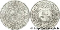 MAROKKO - FRANZÖZISISCH PROTEKTORAT 10 Francs an 1352 MAROKKO - FRANZÖZISISCH PROTEKTORAT Paris 1933 (28mm, g, 6h) -