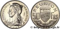 REUNION INSEL Essai de 50 Francs REUNION INSEL Paris 1962 (24mm, g, 6h) -