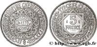 MAROKKO - FRANZÖZISISCH PROTEKTORAT Essai de 5 Francs AH 1370 MAROKKO - FRANZÖZISISCH PROTEKTORAT Paris 1951 (25mm, 1,85g, 6h) -