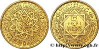 MAROKKO - FRANZÖZISISCH PROTEKTORAT Essai de 5 Francs AH 1365 MAROKKO - FRANZÖZISISCH PROTEKTORAT Paris 1946 (31mm, g, h) -